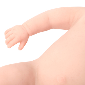 2025 Neue 37cm Cathy Kleines Mädchen Reborn-Puppe Vollsilikon für Mädchen Neugeborenen-Puppe Kleinkind Modisches Süßes Spielzeug Geburtstagsgeschenk - Product Image 6