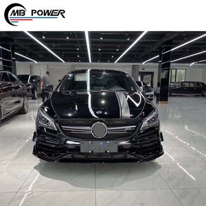 CLA sınıfı W117 to CLA45 stil vücut kiti için fit CLA sınıfı W117 14-18year 18 yıl CLA45 stil ön tampon gövde kiti - Product Image 1