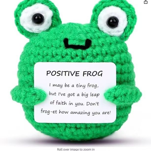 Green frog-positive card17