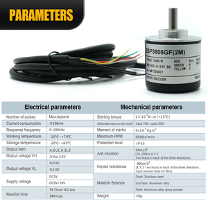 HLTNC ZSP3806 classe IP65 solido asse incrementale fotoelettrico rotativo <span class=keywords><strong>encoder</strong></span> può sostituire <span class=keywords><strong>Omron</strong></span> E6B2-CWZ6 per cnc