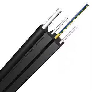 สายเคเบิลใยแก้วนำแสงในร่มแบบ single MODE 1 2 4-core FTTH gjyxfch รองรับตัวเองกลางแจ้ง G657/G652สื่อสาร - Product Image 6