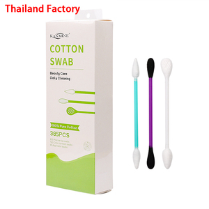 385 Pieces Three Kinds Cotton <strong>Swab</strong> With Mixed Mounting Card Perfect for Gentle Skincare and Makeup Removal - Product Image 1
