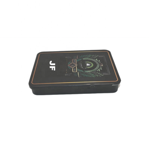 Kim Loại Cầm Tay UV In Hộp Sắt Với Cr Khóa Trẻ Em Chống Lật Bìa Chống-Mở Thuốc Thuốc Lá Lưu Trữ Hộp Vuông - Product Image 2