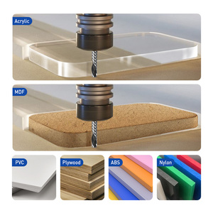 Spiral Upcut 1-Flute freze kesicisi 6.35 tek flüt karbür CNC uçları özelleştirilebilir OEM ve ODM akrilik kesme uçları - Product Image 5