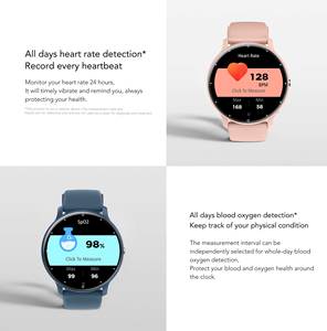 IP68 Waterdicht PEJE ZWO2PRO Smartwatch GPS Sport Tracking Hartslag Bloeddrukmeter 123 Modi <span class=keywords><strong>Bluetooth</strong></span> Bellen - Product Image 2