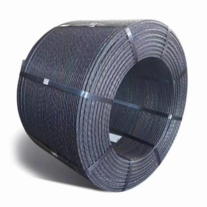 Tensile Strength 1860Mpa PC <strong>Strand</strong> ISO Certified 15.2mm Post Tension PC <strong>STRAND</strong> ASTM A416 for Concrete Construction - Product Image 3