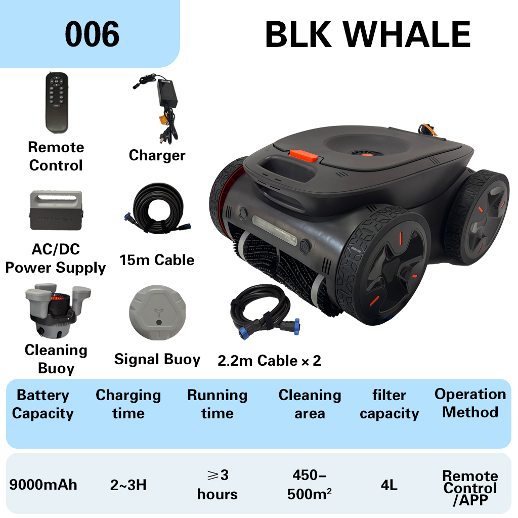 006# Baleine Noire (Bouée de signalisation, Alimentation AC/DC, Bouée de nettoyage)