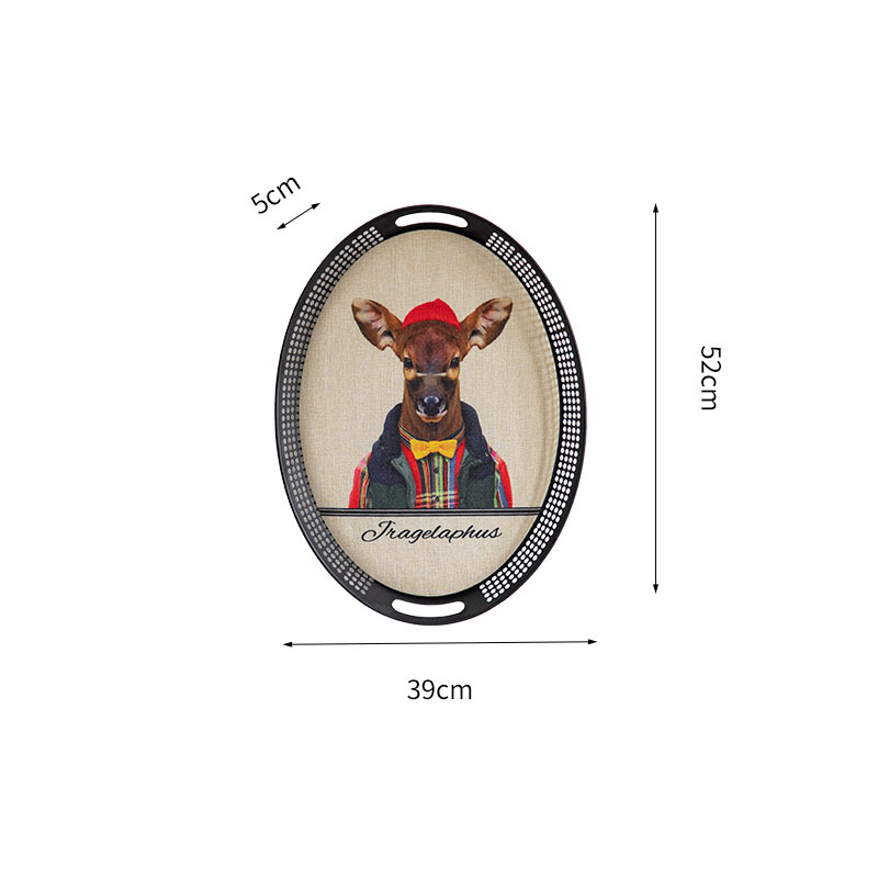 Feuille de bananier double porte - A2396