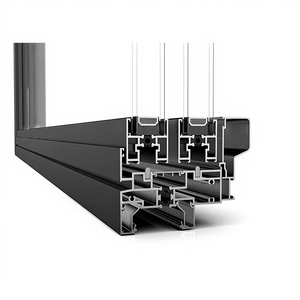 Ventanas y Puertas Corredizas de Vidrio Tipo Acordeón Insonorizadas Fuson, Ventana Plegable de Aluminio con Rotura de Puente Térmico - Product Image 1