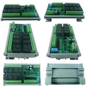 10IOA08 8DI 8DO DC 12V 24V multifunción RS485 IO Board 8 entradas NPN aisladas ópticamente y 8 salidas de relé Modbus RTU módulo - Product Image 3