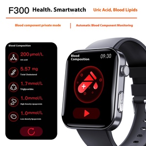Mini F300 thông minh Xem tất cả các ngày Heart Rate detection ECG giám sát SOS khẩn cấp cuộc gọi báo động vuông hiển thị IOS SDK giao thức - Product Image 3