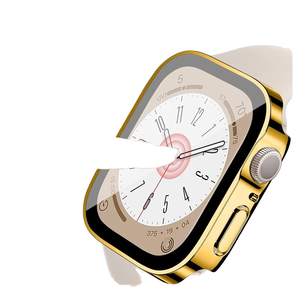 For <strong>Apple</strong> Watch 38 40 42 44 45 49 Mm Liquid Pc With Tempered Glass Protection Cover Case for Iwatch Screen <strong>Fil</strong> - Product Image 4