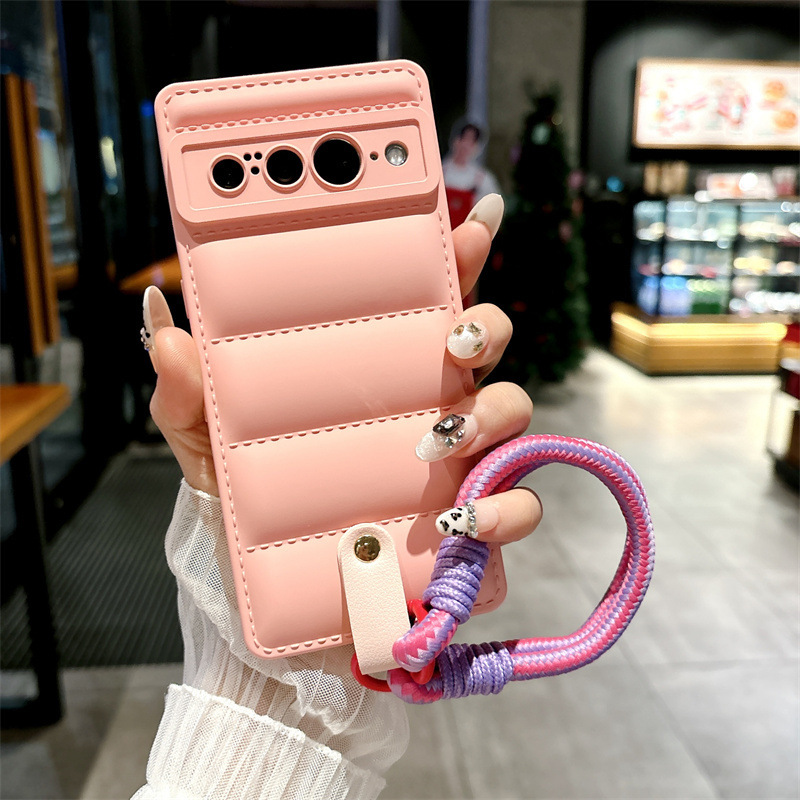Funda rosa +cordón