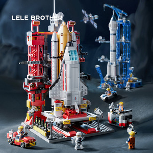 Juguete educativo de bloques de construcción aeroespacial, minimodelos de transbordador espacial, juego de bloques de construcción para niños, novedad - Product Image 3