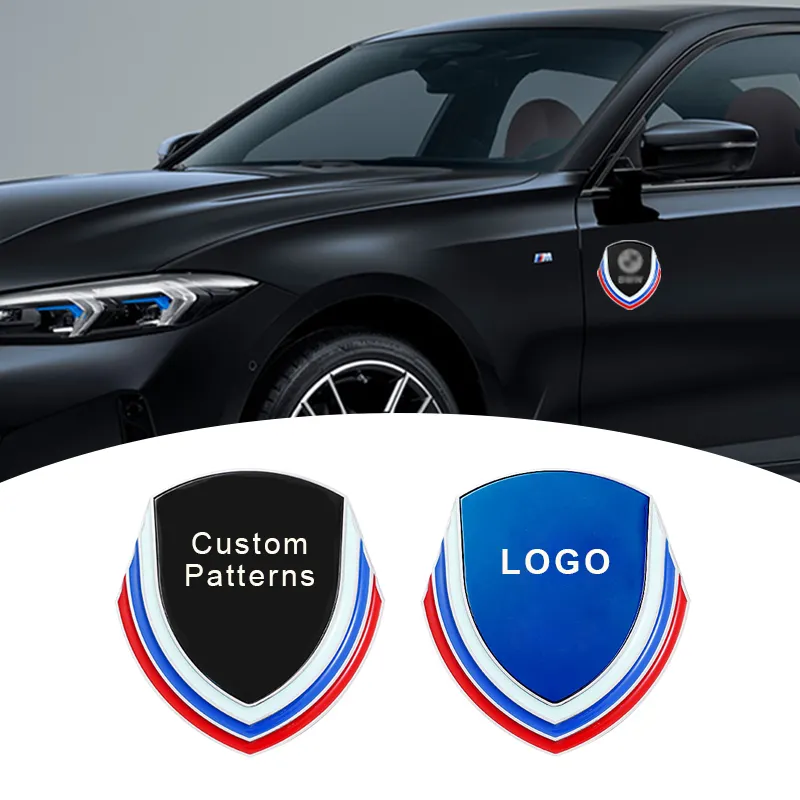 3D Metal SPORT Fender Side Sticker Logo Etiqueta Universal Custom Body Decoration Car Stickers
