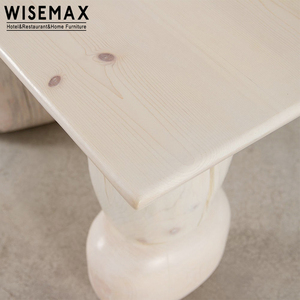 WISEMAX现代乡村复古入口桌窄木桌控制台客厅入口走廊装饰控制台桌 - Product Image 2