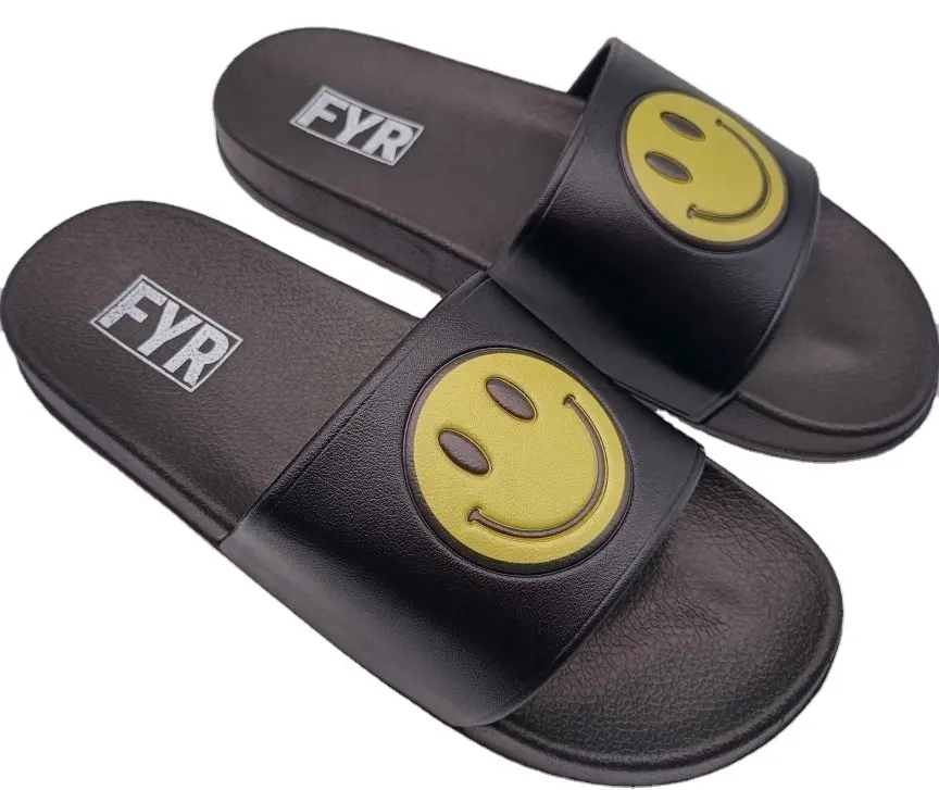 Xu Hướng Mới Bán Buôn Giày Nữ Casual Chất Lượng Cao Smiley Mặt Sandal Cho Cô Gái Của Dép Đi Trong Nhà