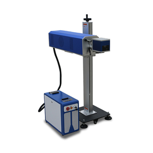 Macchina della marcatura del laser della macchina di codifica del laser della bottiglia dell'animale domestico di volo di CO2 per la stampante del codice della data della linea di produzione per il logo della bottiglia d'acqua - Product Image 6