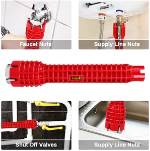 8-in-1 sihirli anahtarı İngilizce tuşları ile yeni çok amaçlı lavabo sıhhi tesisat aracı çelik ve alaşım metrik ölçüm sistemi yapılmış - Product Image 3