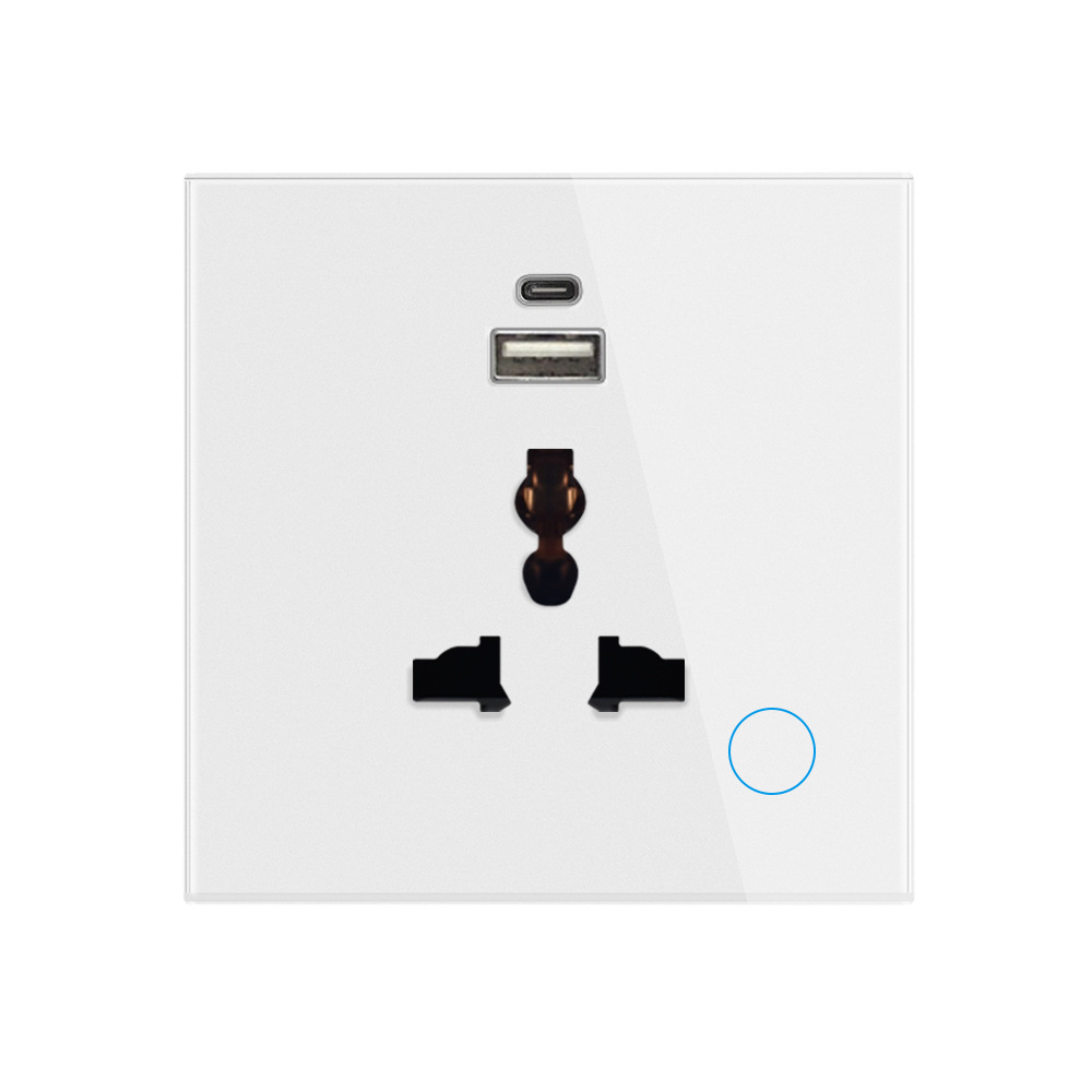 Prise Zigbee type 86+A+C