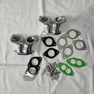FAJS NO M7-<strong>4</strong>-2 for VWT3 Engine WEBER DELLORTO IDF DRLA TWIN 40/44 V W <strong>TYPE</strong> 3 INLET MANIFOLD <strong>KIT</strong> - Product Image 2