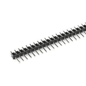 10 Stück 40 Pin 1x40 Einreihiger Stecker 2.54 Break able Pin Header Connector Strip für Arduino Black - Product Image 4