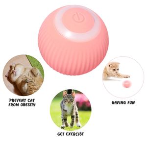 Balle de jouet pour chat à roulement automatique intelligente mignonne et attrayante pour animaux de compagnie, rechargeable par USB, jouet électrique pour chat, jouets pour chat - Product Image 3