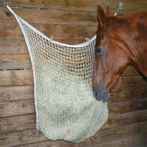 スローホースフィーダー干し草ネット動物用丸型ベール干し草ネット馬用干し草ネット