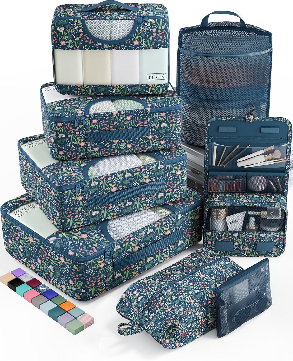 Garden navy floral