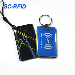 防水聚氯乙烯门禁卡可爱迷你125kHz 13.56MHz射频识别TK4100 EM4305 T5577 NFC 213 215 216防水环氧标签 - Product Image 5
