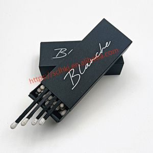 Ahşap sopa özel güvenlik özel maçlar ambalaj kişiselleştirilmiş dekoratif büyük ev maç özel maçlar - Product Image 4