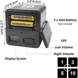 Einfache Bedienung Timer Countdown für mehrere Timer 5 10 15 25 30 45 60 Countdown-Timer - Product Image 4