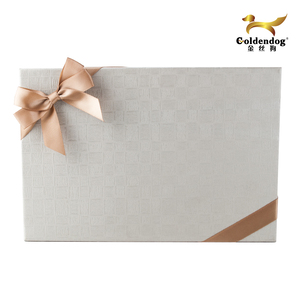 Cinta de satén de colores sólidos o con logotipo personalizado impreso, lazo ajustable preatado con lazo elástico para caja de regalo, 196 - Product Image 2