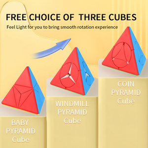 Thiết Kế Mới Đầu Thời Thơ Ấu Giáo Dục Kim Tự Tháp <span class=keywords><strong>Robic</strong></span> Speedcube Tùy Chỉnh Ma Thuật Câu Đố <span class=keywords><strong>Cube</strong></span> Đồ Chơi - Product Image 6