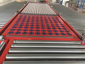 Máquina de clasificación automática clasificadora de ruedas giratorias de alta resistencia para un movimiento eficiente del producto