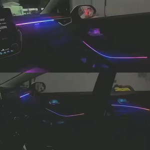 64 renk adanmış ortam ışığı otomobil aksesuarları 19-25 Toyota Corolla/21 21 Toyota Asialion/Lingshang için dinamik LED - Product Image 6