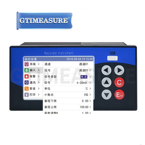 6 canali Data Logger grafico registratore umidità pressione temperatura in tempo reale curva Excel File interfaccia USB - Product Image 3