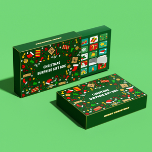 Yeni tasarım noel Advent takvim kutusu kayan çekmece noel kör karton gizem sürpriz hediye kutuları çocuklar için - Product Image 5