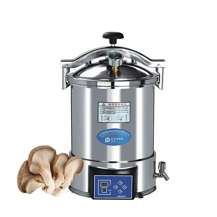Best quality High Temperature Mushroom Bag Steam Fermenting Yogurt Uht Oil Bottle Autoclave Sterilizer Machine