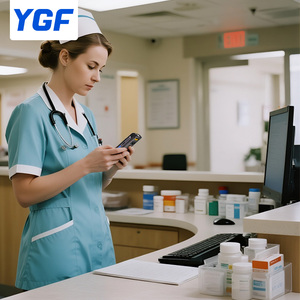 ماسح باركود بنظام أندرويد من YGF F20U PDA ماسح ضوئي محمول طرفي PDA محمول باليد للمخازن اللوجستية للمستشفيات - Product Image 6