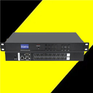 Best Price 1080P <strong>8</strong> in <strong>8</strong> Out Rack-mounted Video <strong>matrix</strong> <strong>Switcher</strong> HDCP 1.3 8x8 8X8 Video <strong>Matrices</strong> Switch with Web Gui Cellphone APP - Product Image 1