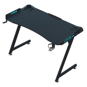 Competición de juegos Mesa de deportes electrónicos Mesa de computadora en forma de Z de pie Mesa de juego moderna de computación de escritorio - Product Image 5