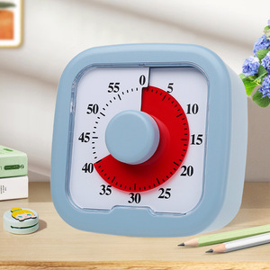 Desk Timer 60 Minuten Visual Timer Management Tools mit leiser Bedienung für Kinder und Erwachsene Countdown-Timer für Küchen büro - Product Image 2