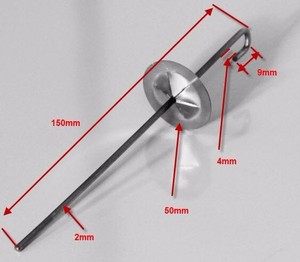 Kuş ağları için GÜNEŞ PANELI klipler paslanmaz çelik klipler caydırmak fareler kuşlar yarasalar böcekleri-GÜNEŞ PANELI kurulum haşere kontrolü - Product Image 6