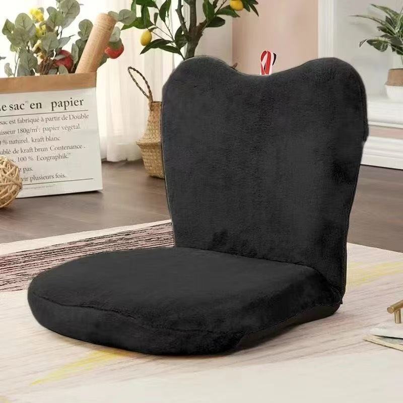 Black adjustable seat cushion