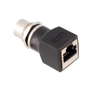 Fábrica M12 4 8 pines a RJ45 Adaptador A D X Código Ethernet PROFINET Adaptador - Product Image 2