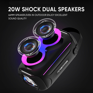 Home Woofer Speaker LED Light Audio Sound Music <strong>System</strong> Smart Dj Mini Sound Box Tf Card Bt Subwoofer Wireless Portable Speaker - Product Image 3
