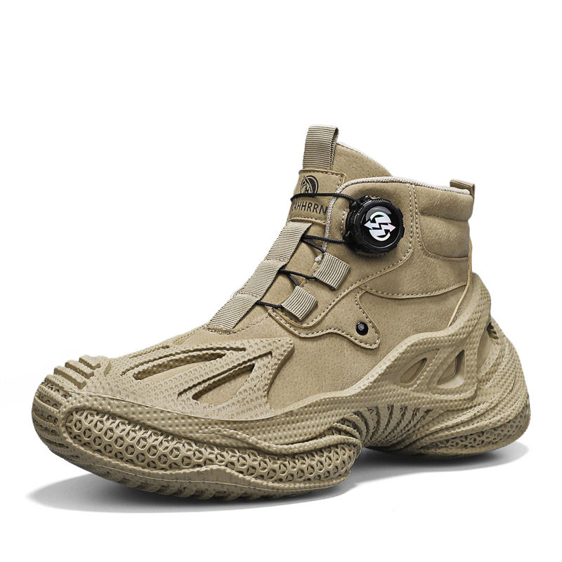 สีกากีพร้อมหัวเข็มขัดหมุนเร็ว