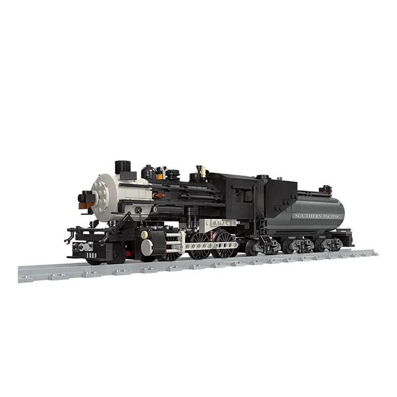 Ferrovia classica CN 5700 treno a vapore modello 59003 con i mattoni della pista Set tecnico regali giocattoli per i ragazzi dei bambini