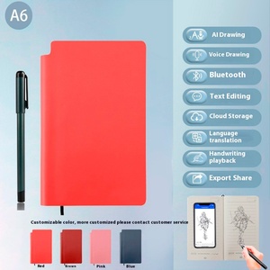 Taccuino elettronico intelligente con immagine di sincronizzazione dello schermo di carta per Notebook pittura a mano con copertina in pelle - Product Image 6